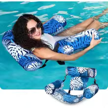 Fauteuil hamac gonflable pour piscine et pour plage