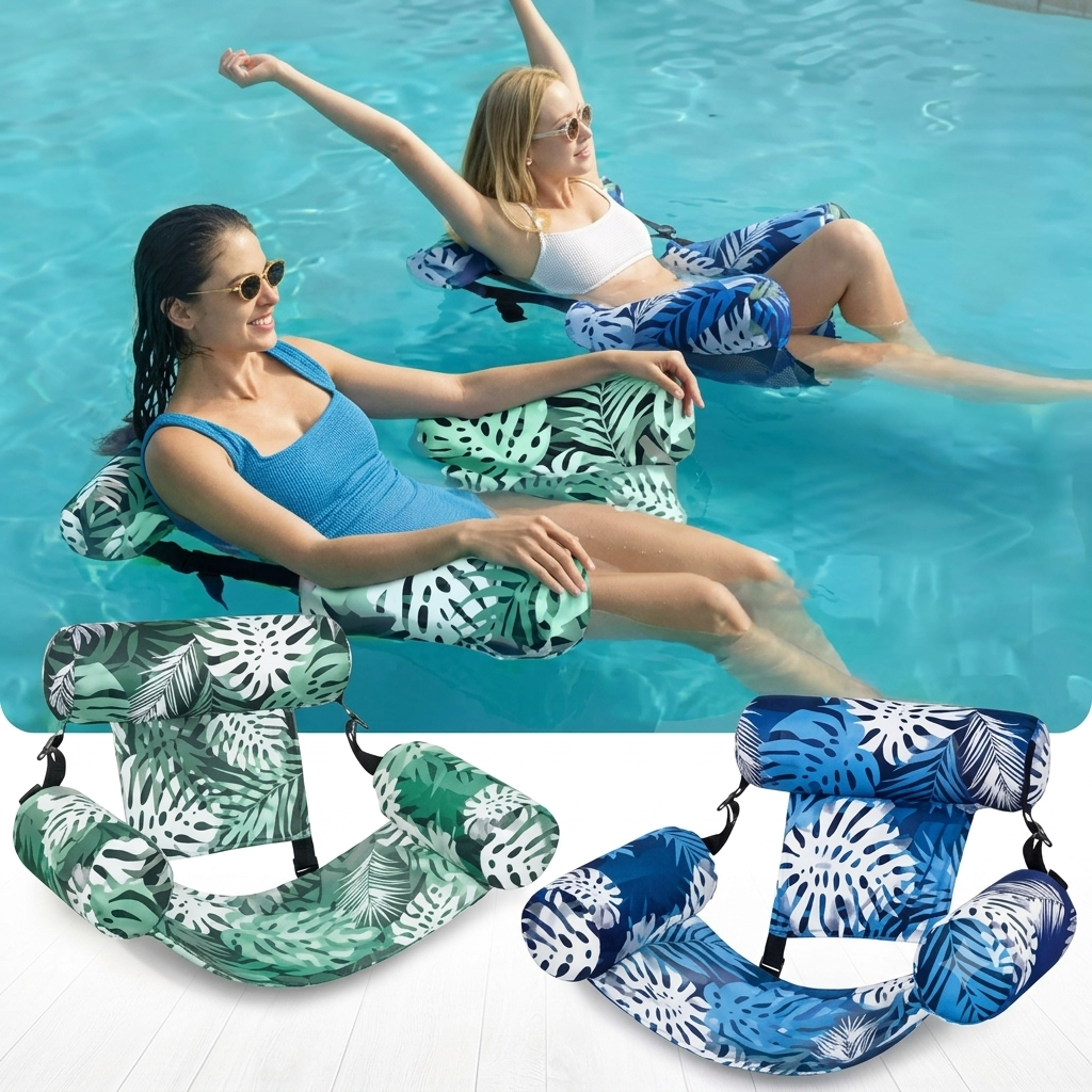 Fauteuil hamac gonflable pour piscine et pour plage